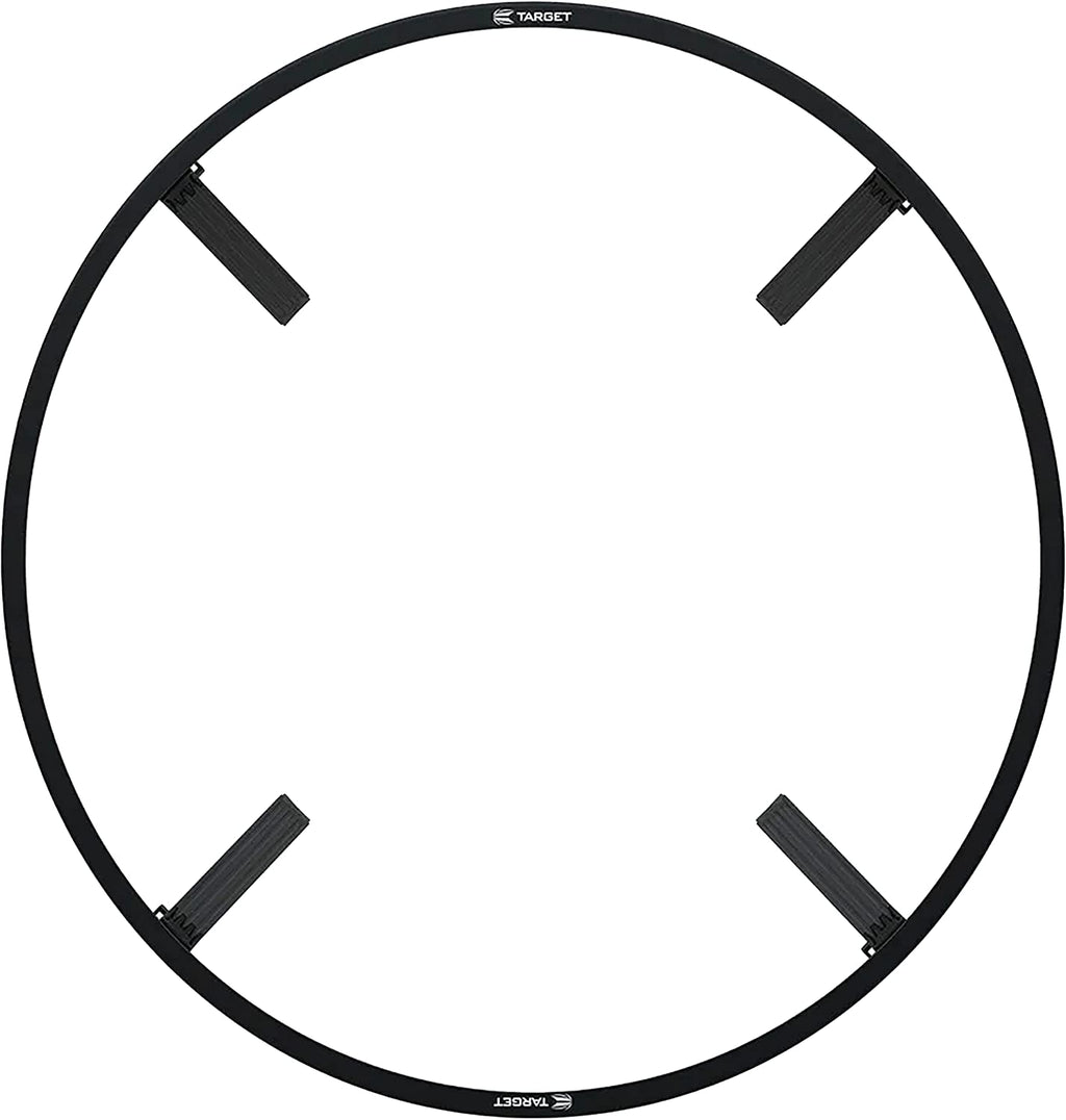 Corona Vision Dartboard Lighting System, Black Frame | White LED Dart Board Surround Ring Light | Available with Pro Tour Dartboards Surround & Championship Dartboard, or Oche Dart Mat